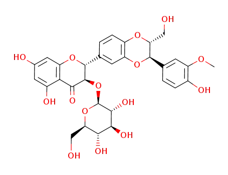 silybin A 3-O-β-D-glucopyranoside