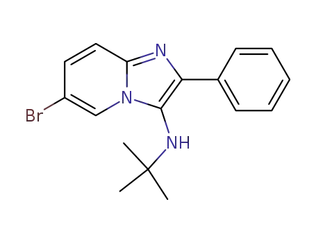 6-bromo-N-(tert-butyl)-2-phenylimidazo[1,2-a]pyridin-3-amine