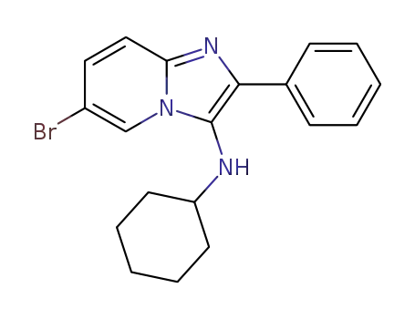 6-bromo-N-cyclohexyl-2-phenylimidazo[1,2-a]pyridin-3-amine