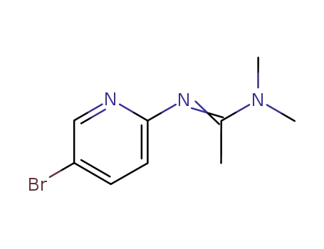 N'-(5-bromopyridin-2-yl)-N,N-dimethylethenimidamide