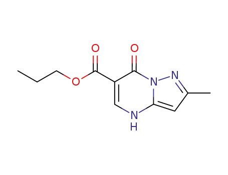 propyl 2-methyl-7-oxo-4,7-dihydropyrazolo[1,5-a]pyrimidine-6-carboxylate