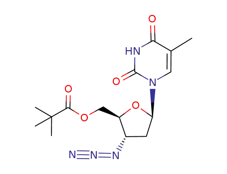 3'-azido-3'-deoxy-5'-O-pivaloylthymidine