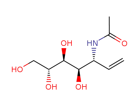 N-[1-(1,2,3,4-tetrahydroxy-butyl)-allyl]-acetamide