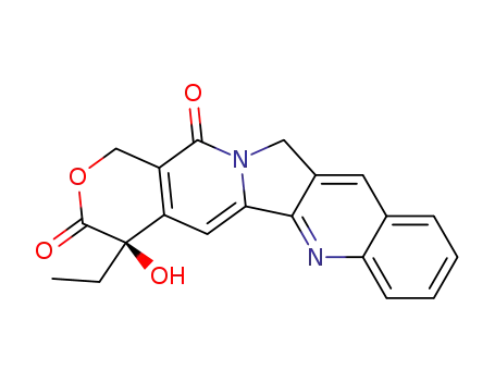 (R)-4-ethyl-4-hydroxy-1,12-dihydro-14H-pyrano[3',4':6,7]indolizino[1,2-b]quinoline-3,14-(4H)-dione
