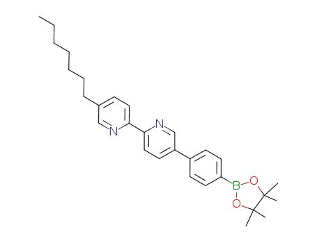 5-heptyl-5'-[4-(4,4,5,5-tetramethyl-1,3,2-dioxaborolan-2-yl)phenyl]-2,2'-bipyridine