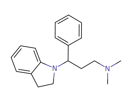 N-[3-(2,3-dihydro-1H-indol-1-yl)-3-phenylpropyl]-N,N-dimethylamine