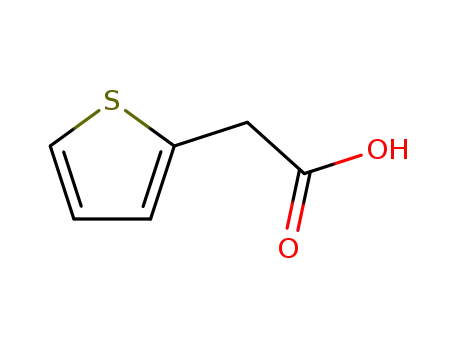 Molecular Structure of 1918-77-0 (2-Thiopheneacetic acid)