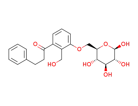 6-O-phenylpropionyl-[2-(hydroxymethyl)phenyl]-β-D-glucopyranoside