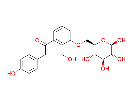 6-O-p-OH-phenylacetyl-[(2-hydroxymethyl)phenyl]-β-D-glucopyranoside