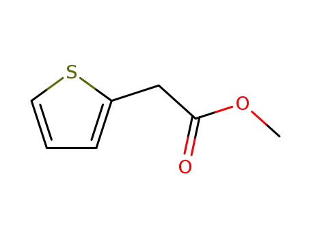 Molecular Structure of 19432-68-9 (Methyl 2-thienylacetate)