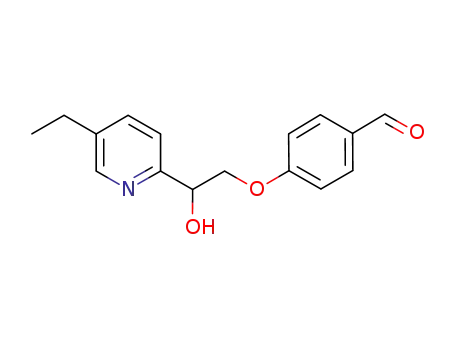 4-[2-(5-ethylpyridin-2-yl)-2-hydroxyethoxy]benzaldehyde