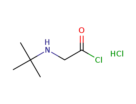 2-(t-butylamino)acetyl chloride hydrochloride