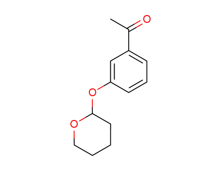 1-(3-((tetrahydro-2H-pyran-2-yl)oxy)phenyl)ethan-1-one
