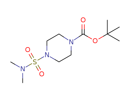 1-Piperazinecarboxylic acid, 4-[(dimethylamino)sulfonyl]-,
1,1-dimethylethyl ester