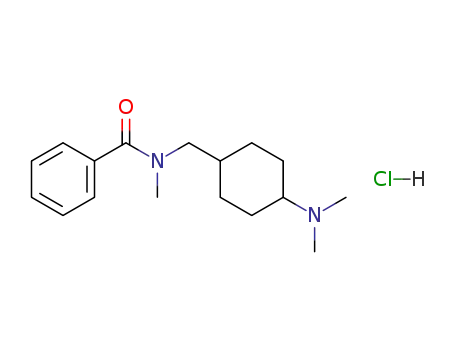 4-Methylbenzamidomethyl-cyclohexyl dimethylamine hydrochloride