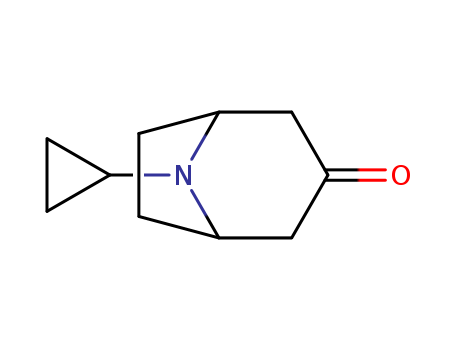 8-Azabicyclo[3.2.1]octan-3-one, 8-cyclopropyl-