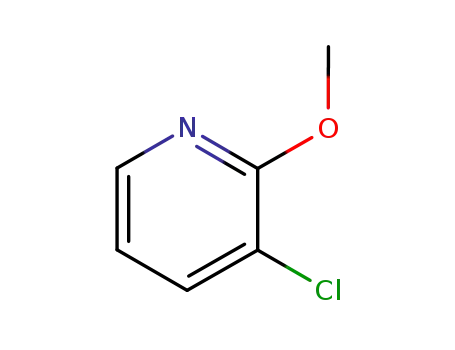 Molecular Structure of 13472-84-9 (3-CHLORO-2-METHOXYPYRIDINE)