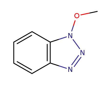 Molecular Structure of 22713-34-4 (1-methoxy-1H-benzotriazole)