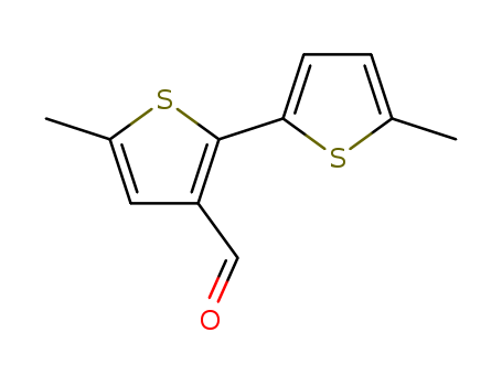 [2,2'-Bithiophene]-3-carboxaldehyde, 5,5'-dimethyl-
