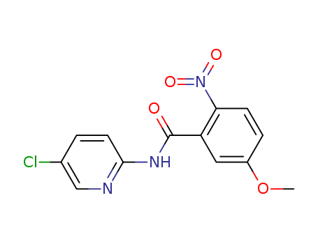 2-nitro-N-(5-chloro-pyridin-2-yl)-5-methoxy-benzamide