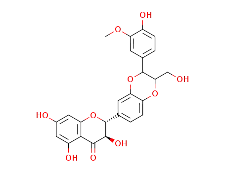 Molecular Structure of 802918-57-6 (Silybin)