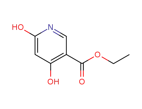 Molecular Structure of 6975-44-6 (4, 6-DIHYDROXYNICOTINIC ACID ETHYL ESTER)