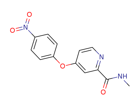 2-Pyridinecarboxamide, N-methyl-4-(4-nitrophenoxy)-