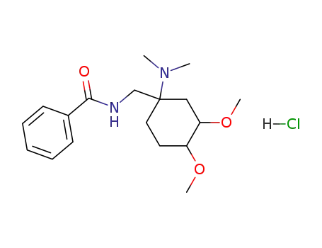 3,4-dimethoxy benzamidomethyl cyclohexyl dimethylamine hydrochloride