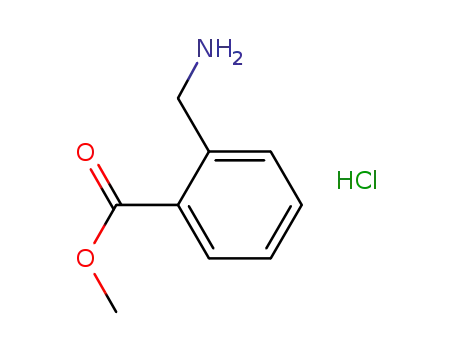 Molecular Structure of 849020-92-4 (2-CARBOMETHOXYBENZYLAMINEHYDROCHLORIDE)