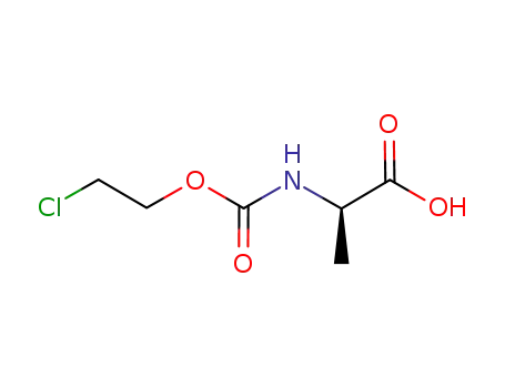 D-Alanine, N-[(2-chloroethoxy)carbonyl]-