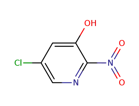 Molecular Structure of 936247-35-7 (5-chloro-2-nitro-pyridine-3-ol)