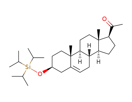 3β-((triisopropylsilyl)oxy)pregn-5-en-20-one