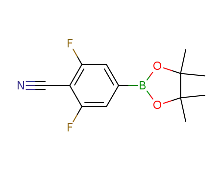 2,6-difluoro-4-(4,4,5,5- tetramethyl-1,3,2-dioxaborolan-2-yl)benzonitrile