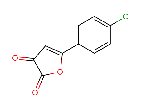 Molecular Structure of 58303-62-1 (2,3-Furandione, 5-(4-chlorophenyl)-)
