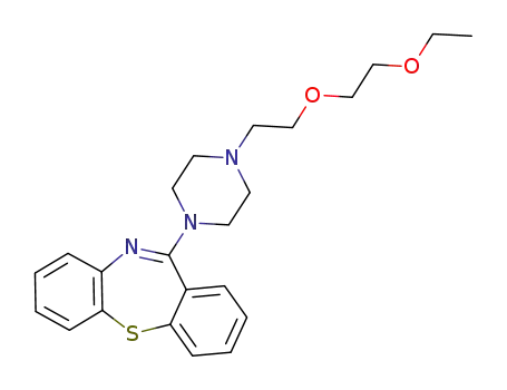 2-[2-(4-dibenzo[b,f][1,4]thiazepin-11-yl-1-piperazinyl)ethoxy]-1-ethyl ethanol