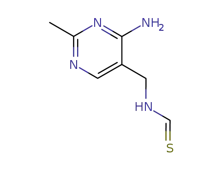 N-((4-Amino-2-methyl-5-pyrimidyl)methyl)thioformamide