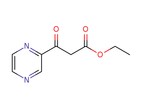 3-oxo-3-pyrazin-2-yl-propionic acid ethyl ester