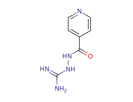 Molecular Structure of 4427-16-1 (N-(diaminomethylideneamino)pyridine-4-carboxamide)