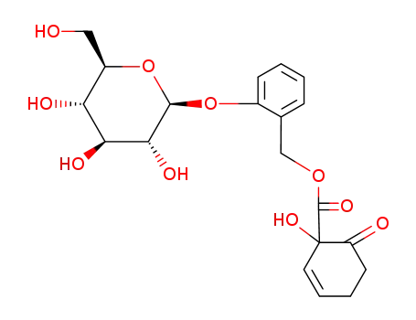 2-[[[(1-hydroxy-6-oxo-2-cyclohexen-1-yl)carbonyl]hydroxy]methyl]phenyl-β-D-glucopyranoside