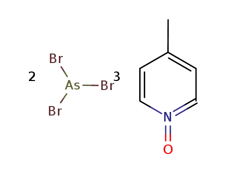 2 arsenic tribromide * 3 γ-picoline-N-oxide