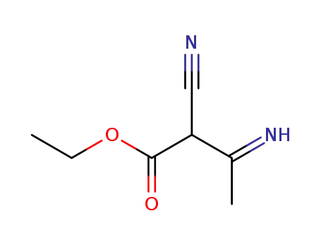 2-cyano-3-imino-butyric acid ethyl ester