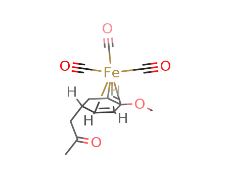 tricarbonyl[exo-3-[(2,3,4,5-η)-(4-methoxycyclohexa-2,4-dienyl)]propan-2-one]iron