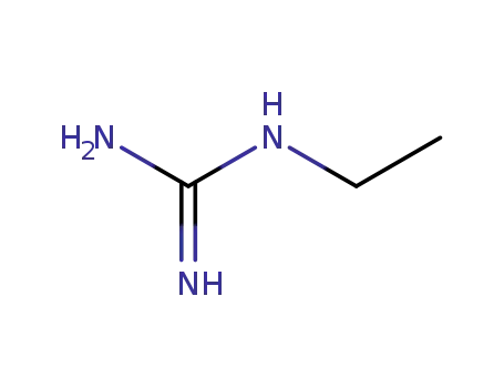 Molecular Structure of 503-69-5 (N-ethylguanidine)
