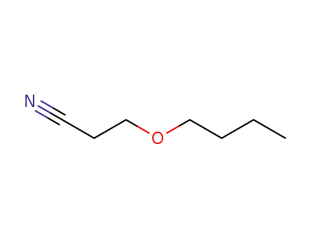 Molecular Structure of 6959-71-3 (3-Butoxypropionitrile)