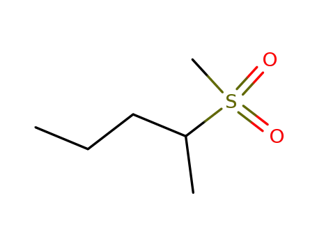 Molecular Structure of 101944-72-3 (Pentane, 2-(methylsulfonyl)-)