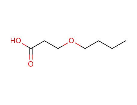 Molecular Structure of 7420-06-6 (BUTOXYPROPIONICACID)