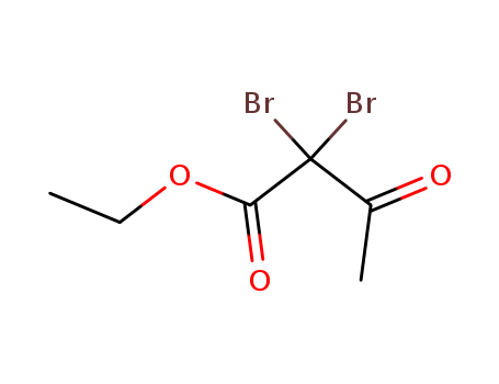 2,2-Dibromo-3-oxo-butyric acid ethyl ester