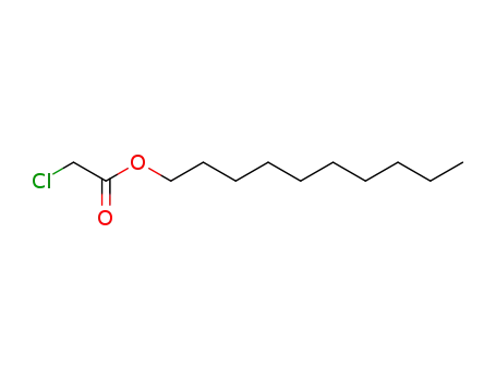 Molecular Structure of 6974-05-6 (decyl chloroacetate)