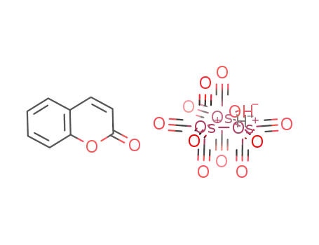 Os3(CO)10(μ-H)(μ-OH)*coumarin