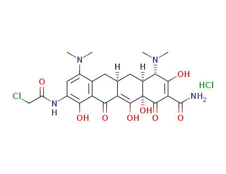 9-chloroacetamidominocycline hydrochloride